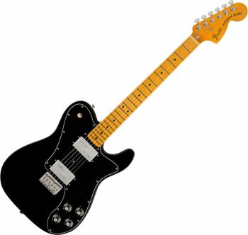 Fender American Vintage II 1975 Telecaster Deluxe MN Black Elektrická kytara