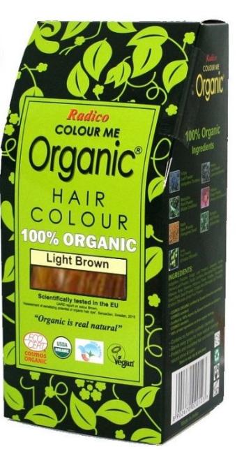 Radico Přírodní barva na vlasy BIO světle hnědá 100 g