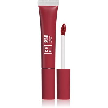 3INA The Lip Gloss lesk na rty odstín 250 - Dark pink red 8 ml