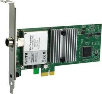 DVB-T2 (anténa), DVB-T (anténa), DVB-C (kabel) PCIe x1- Hauppauge WinTV-quadHD s dálkovým ovládáním počet tunerů: 4