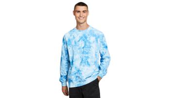 Dedicated Sweatshirt Malmoe Tie Dye Blue modré 18252