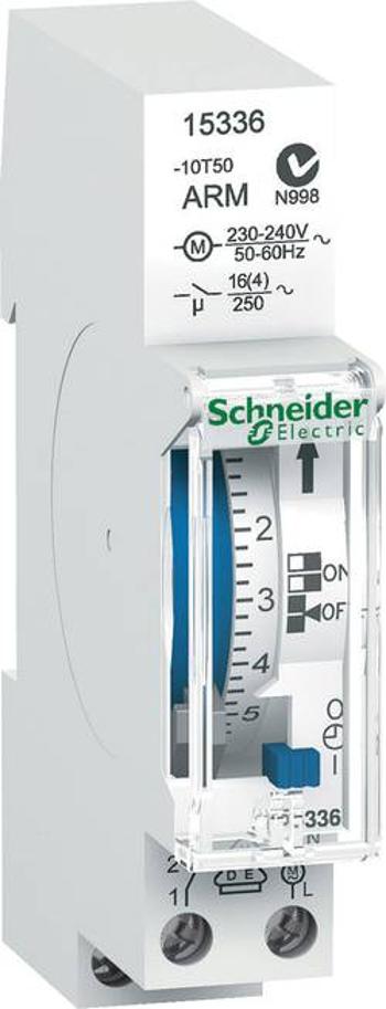 Časovač na DIN lištu Schneider Electric 15336, 230 V