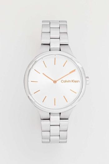 Hodinky Calvin Klein stříbrná barva, 25200128