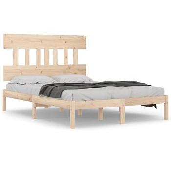 Rám postele masivní dřevo 150 × 200 cm King Size, 3104743 (3104743)