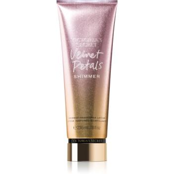 Victoria's Secret Velvet Petals Shimmer tělový krém pro ženy 236 ml