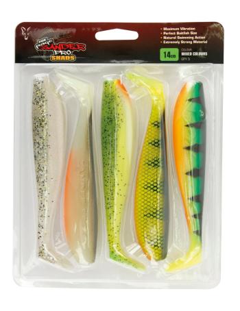 Fox Rage Gumová Nástraha Zander Pro Shads Mixed Colour 5ks - 14cm