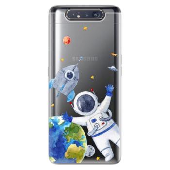 Odolné silikonové pouzdro iSaprio - Space 05 - Samsung Galaxy A80