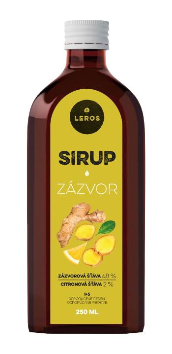 Leros Sirup Zázvor 250 ml