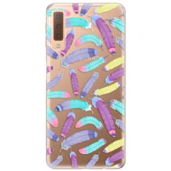 iSaprio Feather Pattern 01 pro Samsung Galaxy A7 (2018) (featpatt01-TPU2_A7-2018)