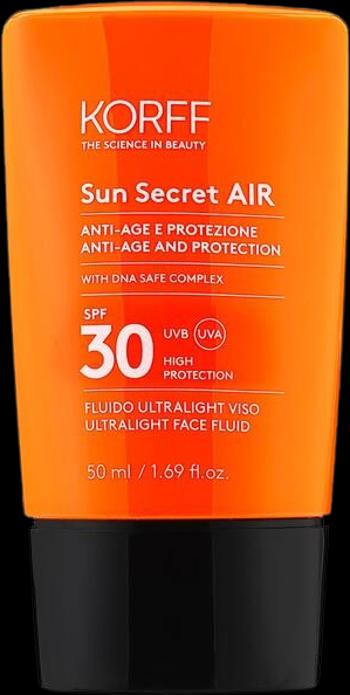 Korff Sun Secret Ultralehký Pleťový Fluid Spf30 50 ml
