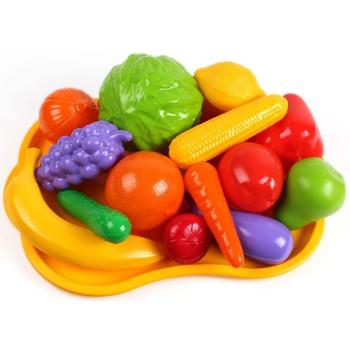 Ovoce a zelenina s podnosem plast v síťce 16 ks