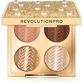 Revolution PRO Ultimate Eye Look paletka očních stínů odstín Diamonds & Pearls 3.2 g