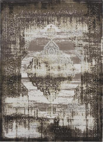 Berfin Dywany Kusový koberec Zara 8372 Beige Star - 80x150 cm Hnědá