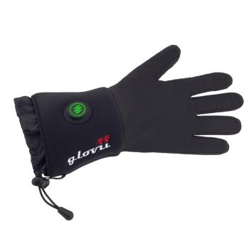 Univerzální vyhřívané rukavice Glovii GL  XXS-XS  černá