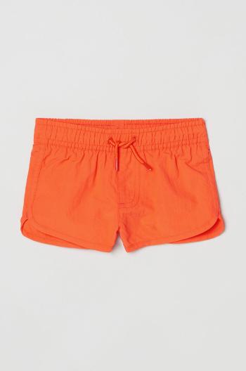 Dětské plavkové šortky OVS oranžová barva