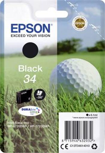 Epson Ink T3461, 34 originál černá C13T34614010