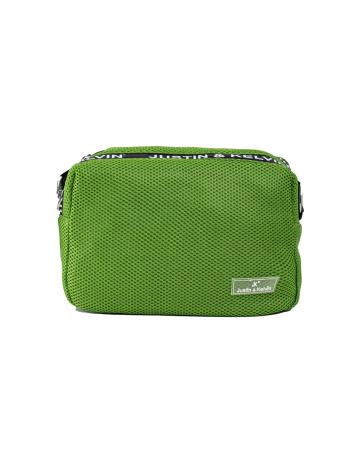 ZELENÁ TEXTILNÍ CROSSBODY KABELKA OW-TR-19514-GREEN Velikost: ONE SIZE