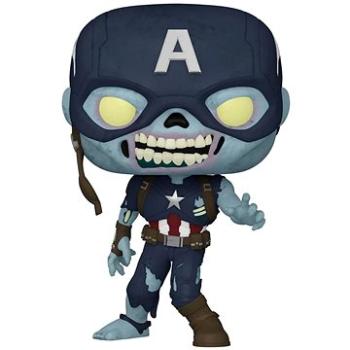 Funko POP! What if…? - Zombie Captain America (Bobble-head) (889698582544)