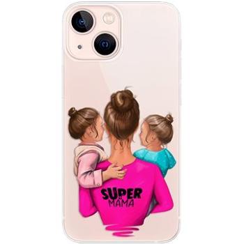 iSaprio Super Mama - Two Girls pro iPhone 13 mini (smtwgir-TPU3-i13m)