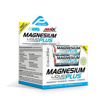 Amix Magnesium Liquid + Příchuť: Pineapple, Balení (ml): 20x25ml
