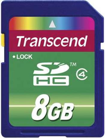 Karta SDHC, 8 GB, Transcend Standard TS8GSDHC4, Class 4