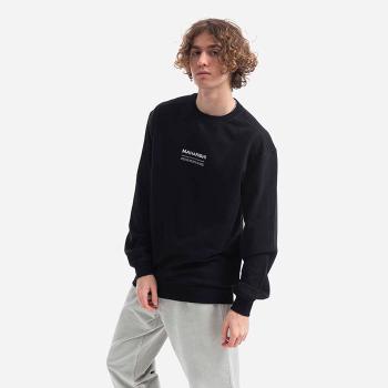 Pánská mikina Maharishi Miltype Embroidered Crew Sweat 7011 BLACK