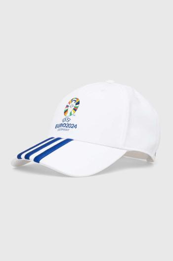 Kšiltovka adidas Performance Euro 2024 bílá barva, s aplikací, IT3314