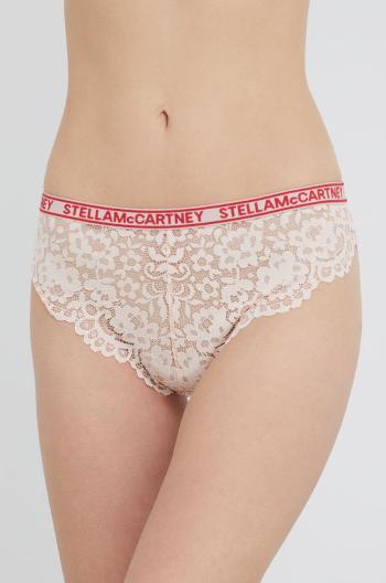 Kalhotky Stella McCartney Lingerie růžová barva, průhledné