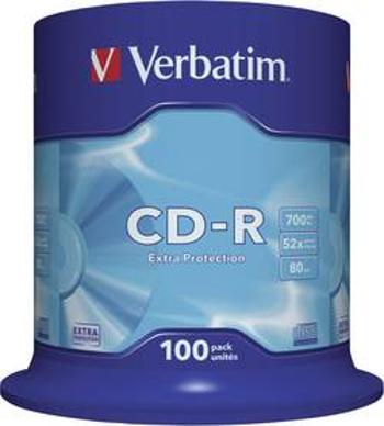 CD-R 80 700 MB Verbatim 43411 100 ks vřeteno