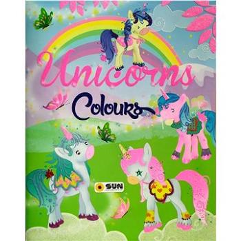 Unicorns colours: barevné s glitry (8592257007021)