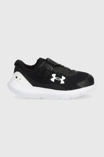 Dětské sneakers boty Under Armour Ua Binf Surge 3 Ac černá barva