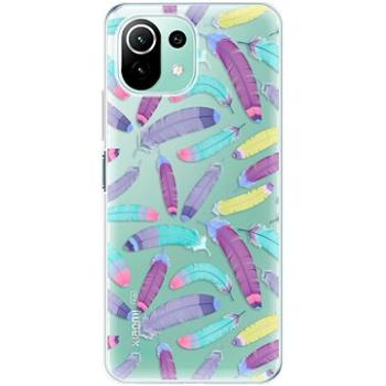 iSaprio Feather Pattern 01 pro Xiaomi Mi 11 Lite (featpatt01-TPU3-Mi11L5G)