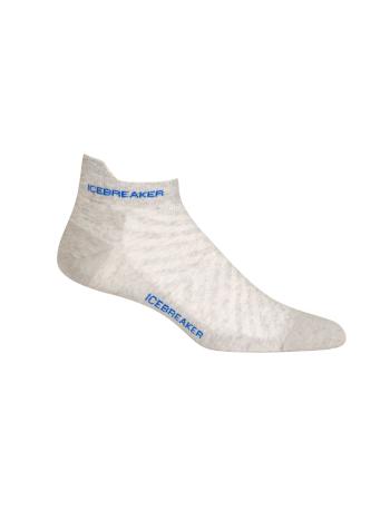 pánské ponožky ICEBREAKER Mens Run+ Ultralight Micro, Ether/Lazurite velikost: L
