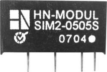 DC/DC měnič HN Power SIM2-0905D-SIL7, vstup 9 V, výstup ± 5 V, ± 200 mA, 2 W