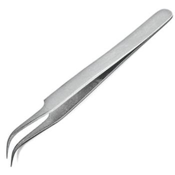 Precision tweezer - curved 50813 - zahnutá pinzeta (8001283508131)