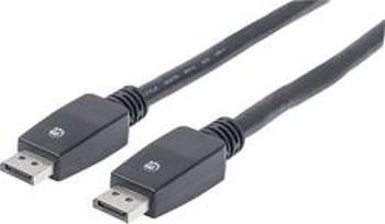 DisplayPort kabel Manhattan [1x zástrčka DisplayPort - 1x zástrčka DisplayPort] černá 5.00 m