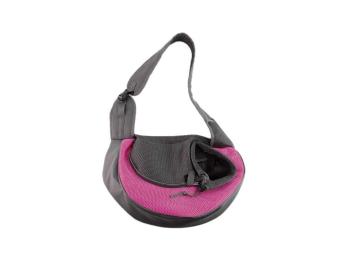 Vsepropejska Travel taška pro psa přes rameno Barva: Růžová, Dle váhy psa: do 2 kg
