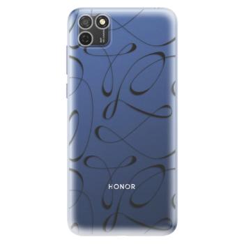 Odolné silikonové pouzdro iSaprio - Fancy - black - Honor 9S