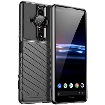 Thunder silikonový kryt na Sony Xperia Pro-I, černý (HUR255056)