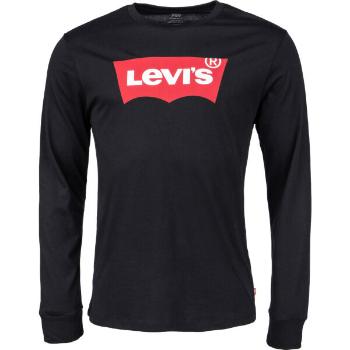 Levi's&reg; LS STD GRAPHIC TEE Pánské triko s dlouhým rukávem, černá, velikost