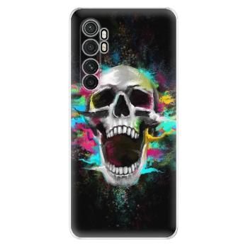 Odolné silikonové pouzdro iSaprio - Skull in Colors - Xiaomi Mi Note 10 Lite