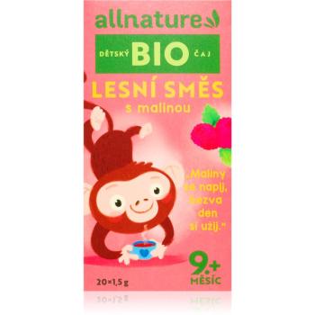 Allnature Dětský čaj BIO Lesní směs s malinou čaj v BIO kvalitě 20x1,5 g