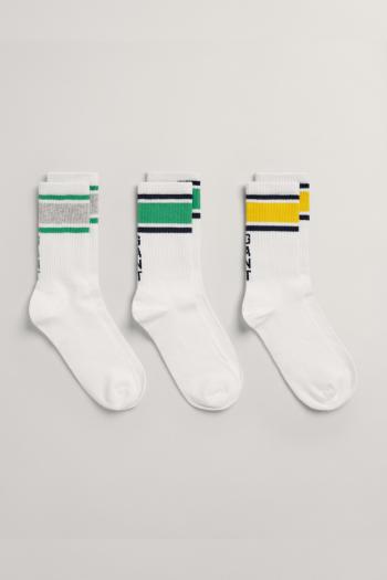 PONOŽKY 3-PACK GANT SPORT SOCKS 3-PACK bílá 37/39