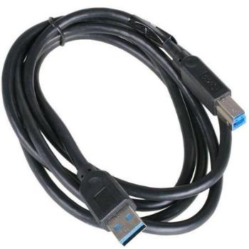 AKASA kabel USB Typ-A(M) na USB Typ-B(M) / AK-CBUB01-15BK / černý / 1,5m