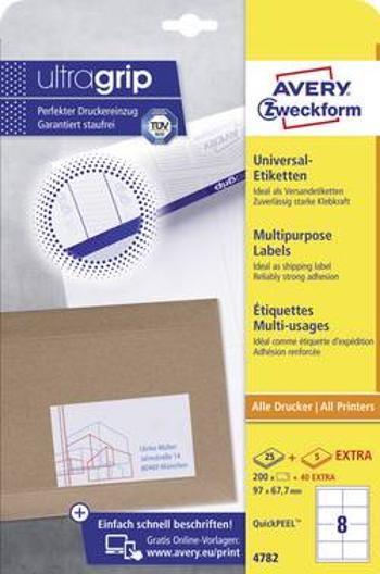 Avery Zweckform etikety 4782 97 x 67,7 mm