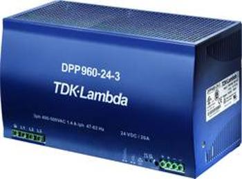 Zdroj na DIN lištu TDK-Lambda DPP960-48-3, 48 V/DC, 20 A