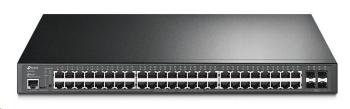 TP-Link OMADA JetStream switch TL-SG3452P (48xGbE, 4xSFP, 48x PoE+, 384W, 2xconsole)