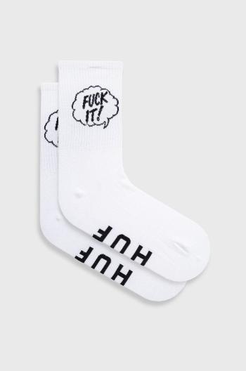 Ponožky HUF bílá barva