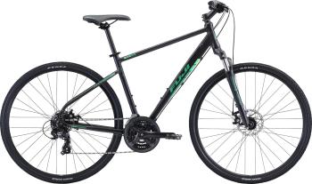 Fuji Traverse 1.7 Satin Black/Green M-17" Trekingové / Krosové kolo