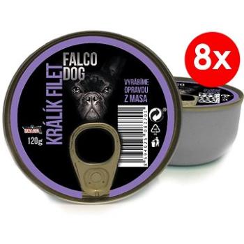 FALCO DOG 120 g králík filet, 8 ks (8594025083718)